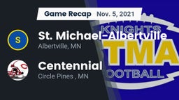 Recap: St. Michael-Albertville  vs. Centennial  2021