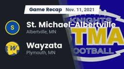 Recap: St. Michael-Albertville  vs. Wayzata  2021
