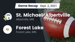 Recap: St. Michael-Albertville  vs. Forest Lake  2021