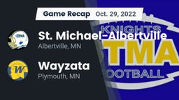 Recap: St. Michael-Albertville  vs. Wayzata  2022