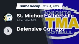 Recap: St. Michael-Albertville  vs. Defensive Cut-Ups 2022