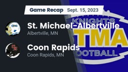 Recap: St. Michael-Albertville  vs. Coon Rapids  2023