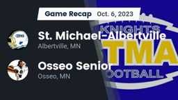 Recap: St. Michael-Albertville  vs. Osseo Senior  2023