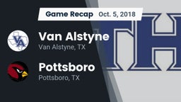 Recap: Van Alstyne  vs. Pottsboro  2018