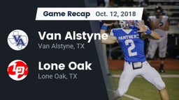 Recap: Van Alstyne  vs. Lone Oak  2018