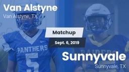 Matchup: Van Alstyne High vs. Sunnyvale  2019