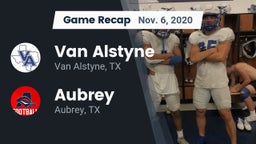 Recap: Van Alstyne  vs. Aubrey  2020