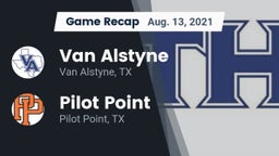 Recap: Van Alstyne  vs. Pilot Point  2021