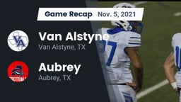 Recap: Van Alstyne  vs. Aubrey  2021