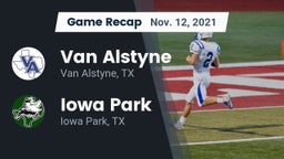 Recap: Van Alstyne  vs. Iowa Park  2021