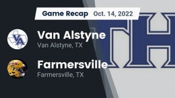 Recap: Van Alstyne  vs. Farmersville  2022