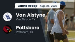 Recap: Van Alstyne  vs. Pottsboro  2023