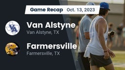 Recap: Van Alstyne  vs. Farmersville  2023