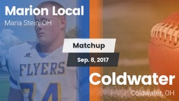 Matchup: Marion Local High vs. Coldwater  2017