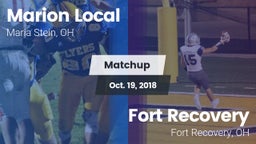 Matchup: Marion Local High vs. Fort Recovery  2018