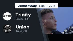 Recap: Trinity  vs. Union  2017