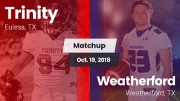 Matchup: Trinity  vs. Weatherford  2018