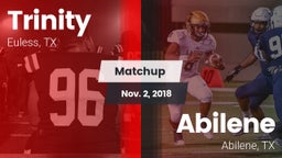 Matchup: Trinity  vs. Abilene  2018