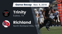 Recap: Trinity  vs. Richland  2018