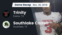 Recap: Trinity  vs. Southlake Carroll  2018