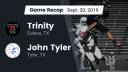 Recap: Trinity  vs. John Tyler  2019