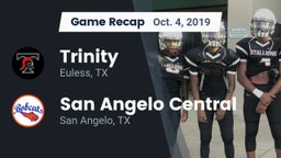 Recap: Trinity  vs. San Angelo Central  2019