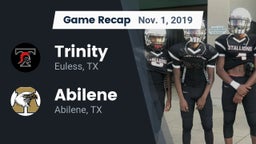 Recap: Trinity  vs. Abilene  2019
