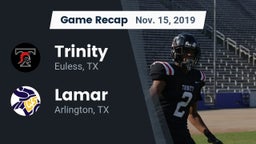 Recap: Trinity  vs. Lamar  2019