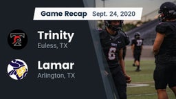 Recap: Trinity  vs. Lamar  2020