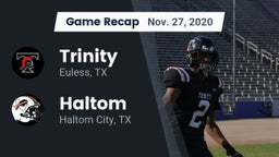 Recap: Trinity  vs. Haltom  2020