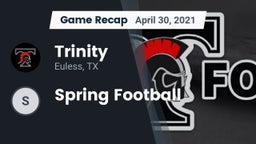 Recap: Trinity  vs. Spring Football 2021