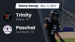 Recap: Trinity  vs. Paschal  2021