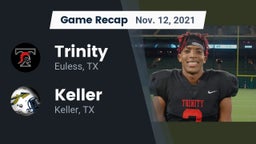 Recap: Trinity  vs. Keller  2021