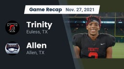 Recap: Trinity  vs. Allen  2021