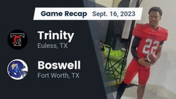 Recap: Trinity  vs. Boswell   2023
