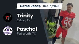 Recap: Trinity  vs. Paschal  2023