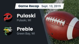 Recap: Pulaski  vs. Preble  2019