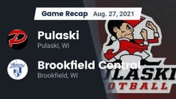 Recap: Pulaski  vs. Brookfield Central  2021