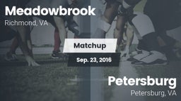Matchup: Meadowbrook vs. Petersburg  2016