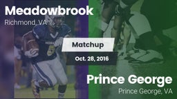 Matchup: Meadowbrook vs. Prince George  2016