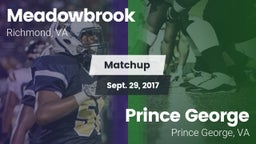 Matchup: Meadowbrook vs. Prince George  2017
