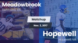 Matchup: Meadowbrook vs. Hopewell  2017