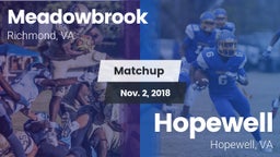 Matchup: Meadowbrook vs. Hopewell  2018