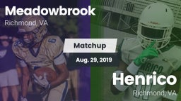 Matchup: Meadowbrook vs. Henrico  2019