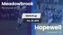 Matchup: Meadowbrook vs. Hopewell  2019