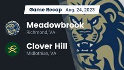 Recap: Meadowbrook  vs. Clover Hill  2023