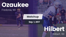 Matchup: Ozaukee  vs. Hilbert  2017