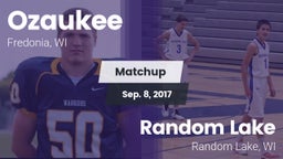 Matchup: Ozaukee  vs. Random Lake  2017