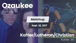 Matchup: Ozaukee  vs. Kohler/Lutheran/Christian  2017