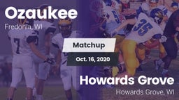 Matchup: Ozaukee  vs. Howards Grove  2020